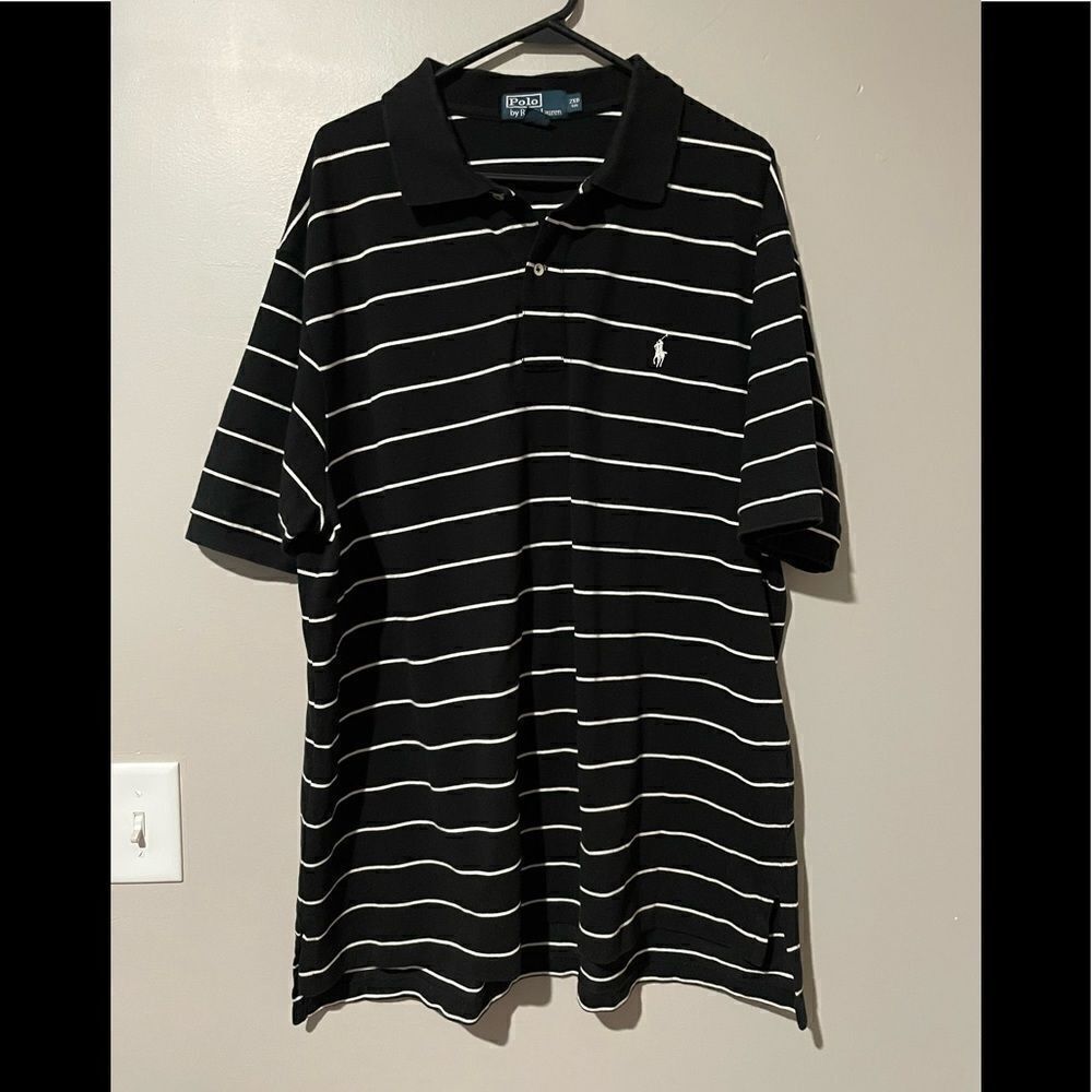 VINTAGE Polo Ralph Lauren short sleeve collar shirt